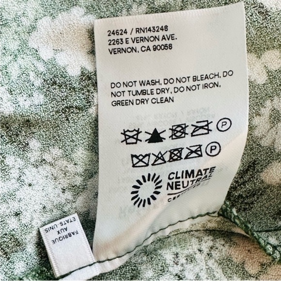 Reformation Enid Dress in Autumnal Floral Midi Cottagecore Farmcore size 2 - Picture 12 of 13